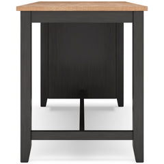 Natural/Brown / Counter Height Table Only, product view 6; included: 1 table; all other furniture and accessories excluded - 27