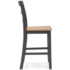 Natural/Brown / Table + 2 Stools, product view 8; included: 1 table; 2 matching counter stools; all other furniture and accessories excluded - 48