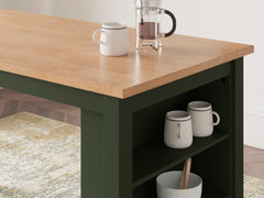 Natural/Green / Counter Height Table Only, product view 4; included: 1 table; all other furniture and accessories excluded - 54