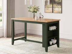 Natural/Green / Counter Height Table Only, product view 9; included: 1 table; all other furniture and accessories excluded - 59