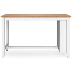 Natural/White / Counter Height Table Only, product view 3; included: 1 table; all other furniture and accessories excluded - 75