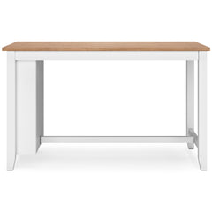 Natural/White / Counter Height Table Only, product view 5; included: 1 table; all other furniture and accessories excluded - 77
