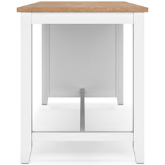 Natural/White / Counter Height Table Only, product view 6; included: 1 table; all other furniture and accessories excluded - 78