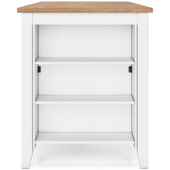 Natural/White / Counter Height Table Only, product view 7; included: 1 table; all other furniture and accessories excluded - 79