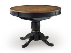 Black/Brown / Table Only, product view 4; includes 1 table; other furniture and accessories excluded - 4