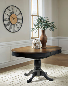 Black/Brown / Table Only, product view 6; includes 1 table; other furniture and accessories excluded - 6