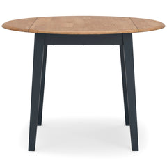 Natural/Blue / Dining Table Only, product view 4; included: 1 table; all other furniture and accessories excluded - 4