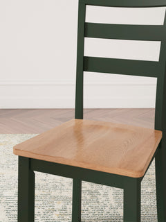 Natural/Green / Set of 2 Dining Chairs, product view 6; included: 2 matching chairs; all other furniture and accessories excluded - 50