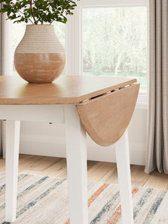 Natural/White / Dining Table Only, product view 3; included: 1 table; all other furniture and accessories excluded - 60