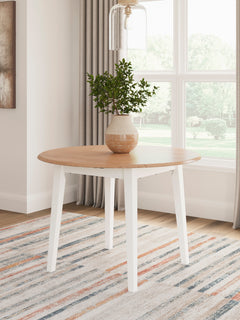 Natural/White / Dining Table Only, product view 6; included: 1 table; all other furniture and accessories excluded - 63