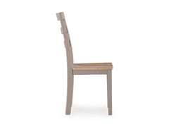 Natural/Gray / Set of 2 Chairs, single-seat detail; one order includes two, view 6 - 46