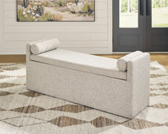 Beige / 1 Bench, additional product view; one bench included; additional furniture and accessories excluded - 4
