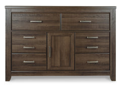Vintage Brown / Dresser, component view 4; only selected configuration included; mattress bedding and accessories excluded - 36
