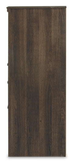 Vintage Brown / Dresser, component view 6; only selected configuration included; mattress bedding and accessories excluded - 38