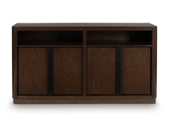 Dark Brown / Sideboard, sideboard view 4; includes one sideboard; accessories and other furniture excluded - 4