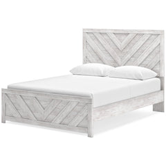 Whitewash / Bed / Queen, view 4; only selected pieces included; mattress bedding and accessories excluded - 16