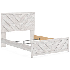 Whitewash / Bed + Nightstand / Queen, view 1; only selected pieces included; mattress bedding and accessories excluded - 17