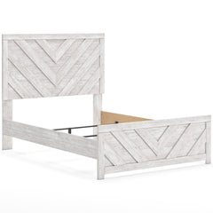 Whitewash / Bed / Full, view 1; only selected pieces included; mattress bedding and accessories excluded - 47