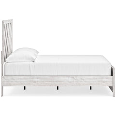 Whitewash / Bed / Full, view 3; only selected pieces included; mattress bedding and accessories excluded - 49
