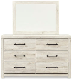 Whitewash / Dresser + Mirror, product view 2; only the selected configuration is included; mattresses, bedding and accessories excluded - 2
