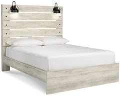 Whitewash / Bed / Queen, product view 21; only the selected configuration is included; mattresses, bedding and accessories excluded - 21