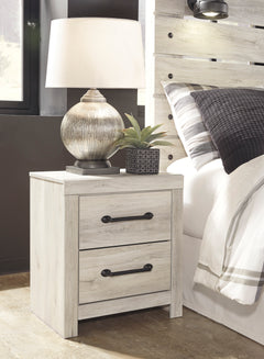 Whitewash / Nightstand, product view 32; only the selected configuration is included; mattresses, bedding and accessories excluded - 32