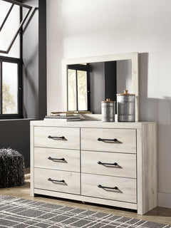 Whitewash / Dresser + Mirror, product view 5; only the selected configuration is included; mattresses, bedding and accessories excluded - 5