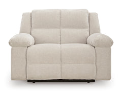 Winter Performance Fabric Reclining Seating, wide recliner chair front view - 14
