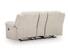 Winter Performance Fabric Reclining Seating, console loveseat back view - 8
