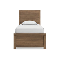 Auburn Panel Bed Twin, view 2; selected furniture only; mattress foundation bedding and accessories excluded - 11