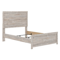 Gray Panel Bed Full, view 1; selected furniture only; mattress foundation bedding and accessories excluded - 121