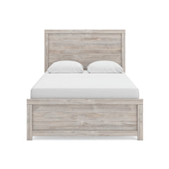 Gray Panel Bed Full, view 2; selected furniture only; mattress foundation bedding and accessories excluded - 122