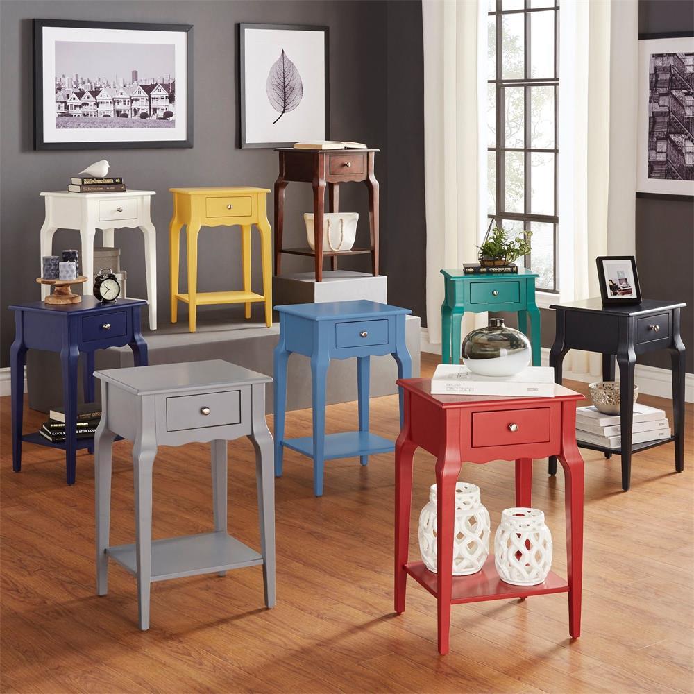 3833 SIDE END TABLE WITH SHELF