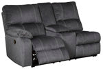 Urbino Left-Arm Facing Reclining Loveseat with Console