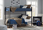 Broshard Twin over Twin Metal Bunk Bed