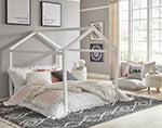 Flannibrook Full House Bed Frame