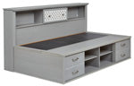 Arcella Twin Bookcase Side Rails