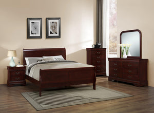 B293 CHERRY LOUIS PHILIPPE BEDROOM