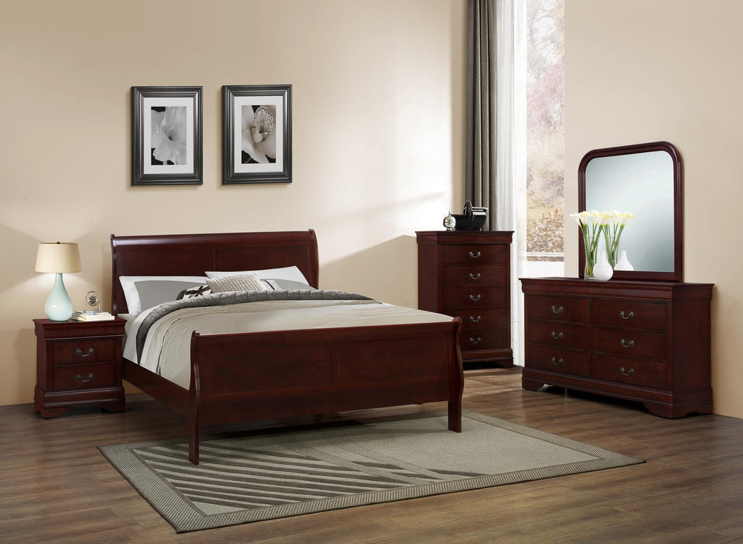 B293 CHERRY LOUIS PHILIPPE BEDROOM