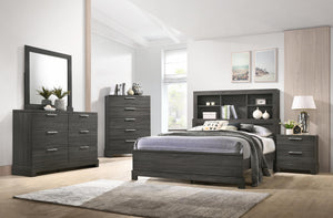 B437 BEDROOM SET WITH BOOKCASE