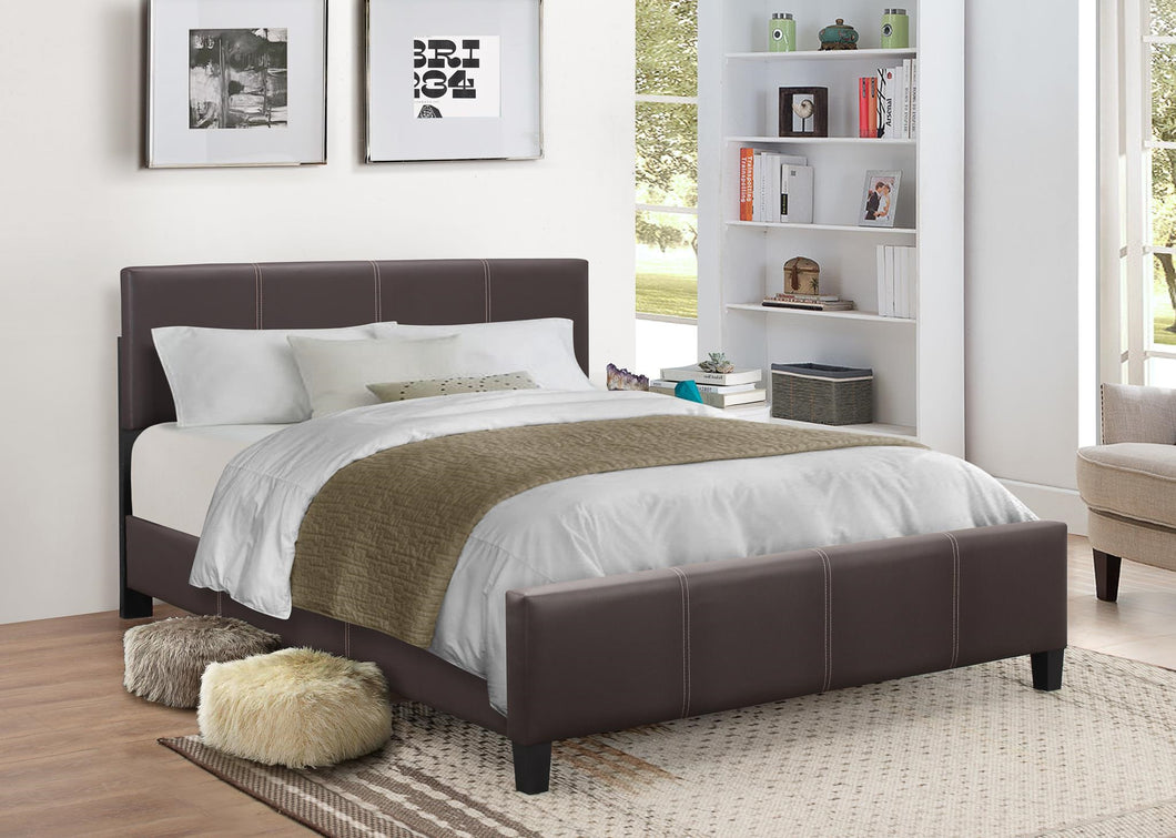 B620 BROWN PU BED