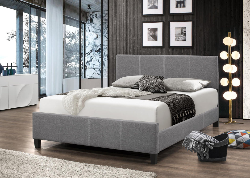 B690 DARK GRAY BED