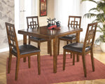 Cimeran Dining Room Table and Chairs (Set of 5)