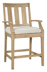 Clare View Bar Stool with Cushion (Set of 2)