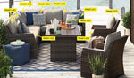 Salceda Back Cushion