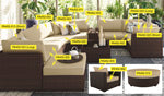 Spring Ridge Round Ottoman Seat Cushion