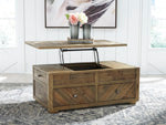 Grindleburg Coffee Table with Lift Top