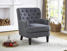 Load image into Gallery viewer, U111 ACCENT CHAIR WITH NAILHEAD
